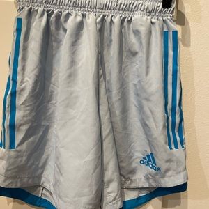 Adidas Prime Blue Athletic shorts.